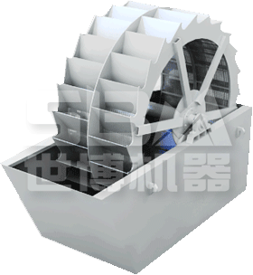 水洗石粉洗砂機結(jié)構(gòu)原理圖