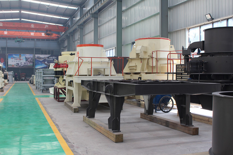 世博制砂機設(shè)備車間