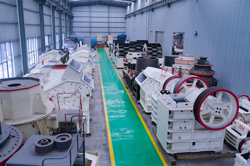 碎石機(jī)車間圖