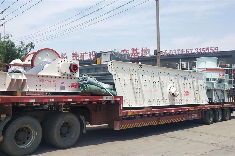 干石末加工機制砂設備廠家發貨圖