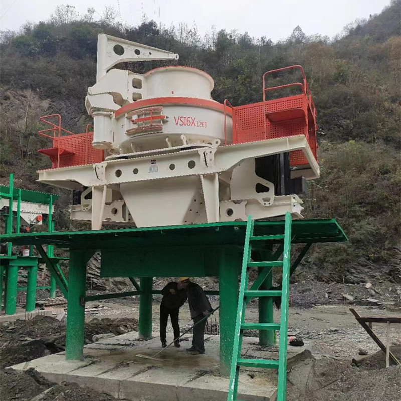 6X1263沖擊式制砂機，500t碎石制砂機