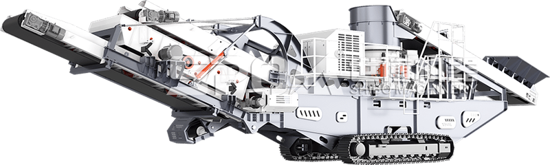 履帶式圓錐破碎站，配置圓錐破的移動(dòng)站