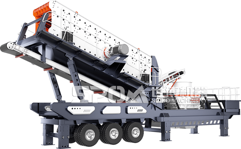 移動式?jīng)_擊破石子破碎機