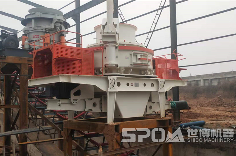 制砂機，在玄武巖制砂生產線中制砂整形