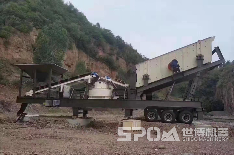 移動(dòng)沖擊式制砂機(jī)