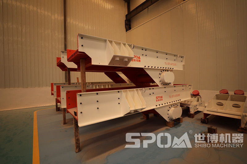 石場喂料機，世博機器廠車間拍攝